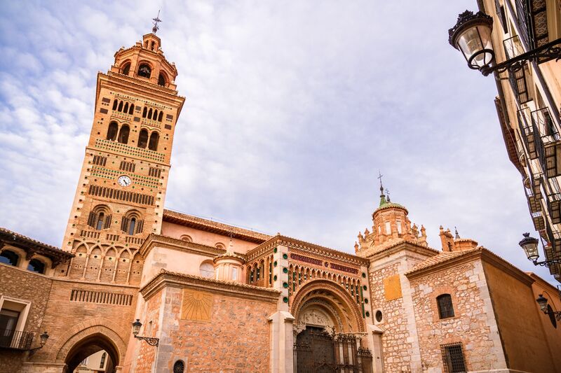 Teruel cathedral against the sky