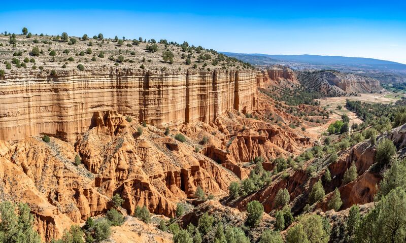 Red rock cliffs of Albarracin