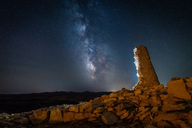 Milky Way over the Teruel highlands