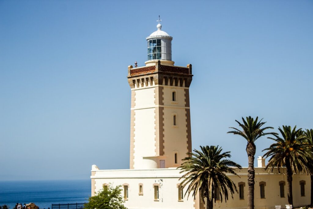 The lighthouse at Cap Spartel near Tangier